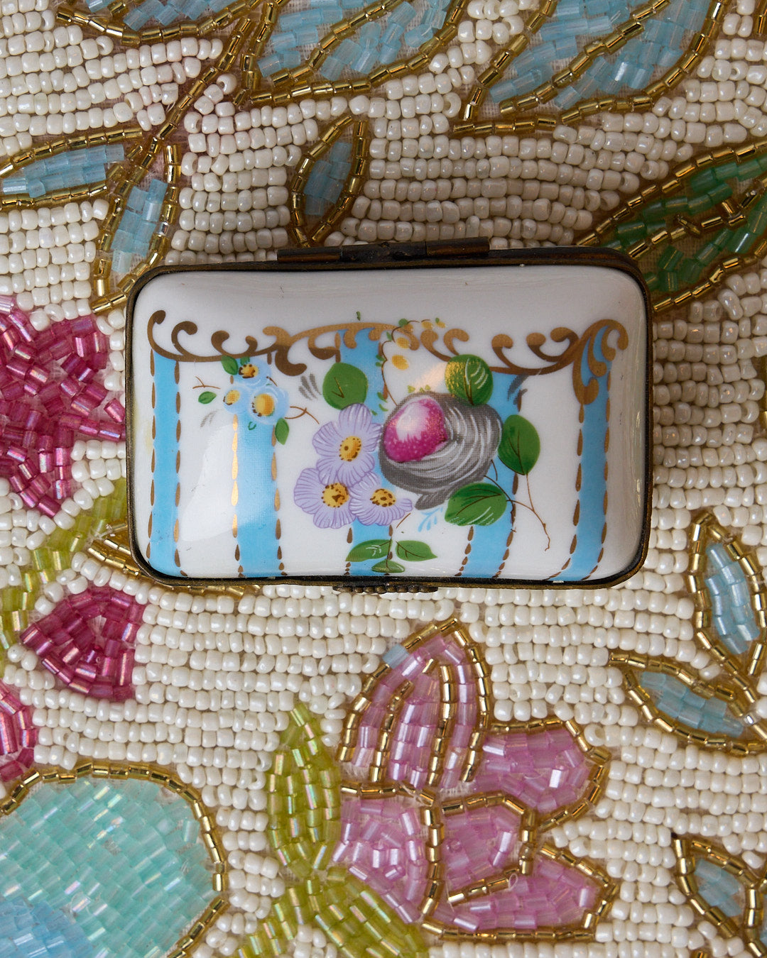 GRANDMA'S Snuff Jewlery Box