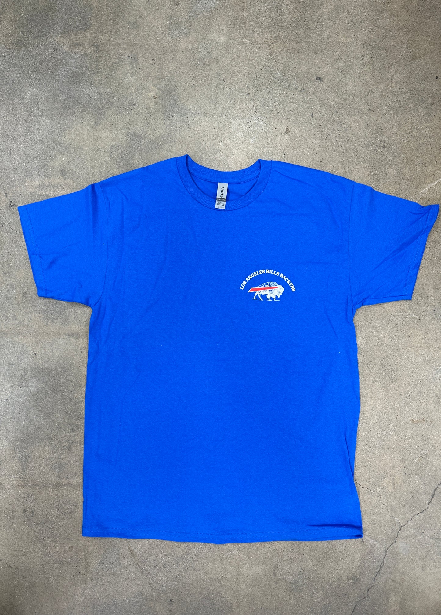 Bills Backers Blue Tee