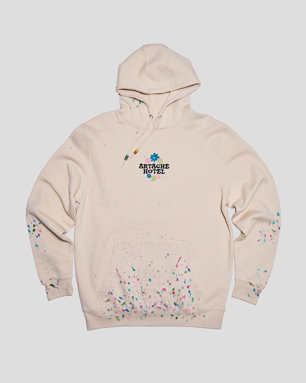 Strawberry Fields HAND PAINTED Hoodie