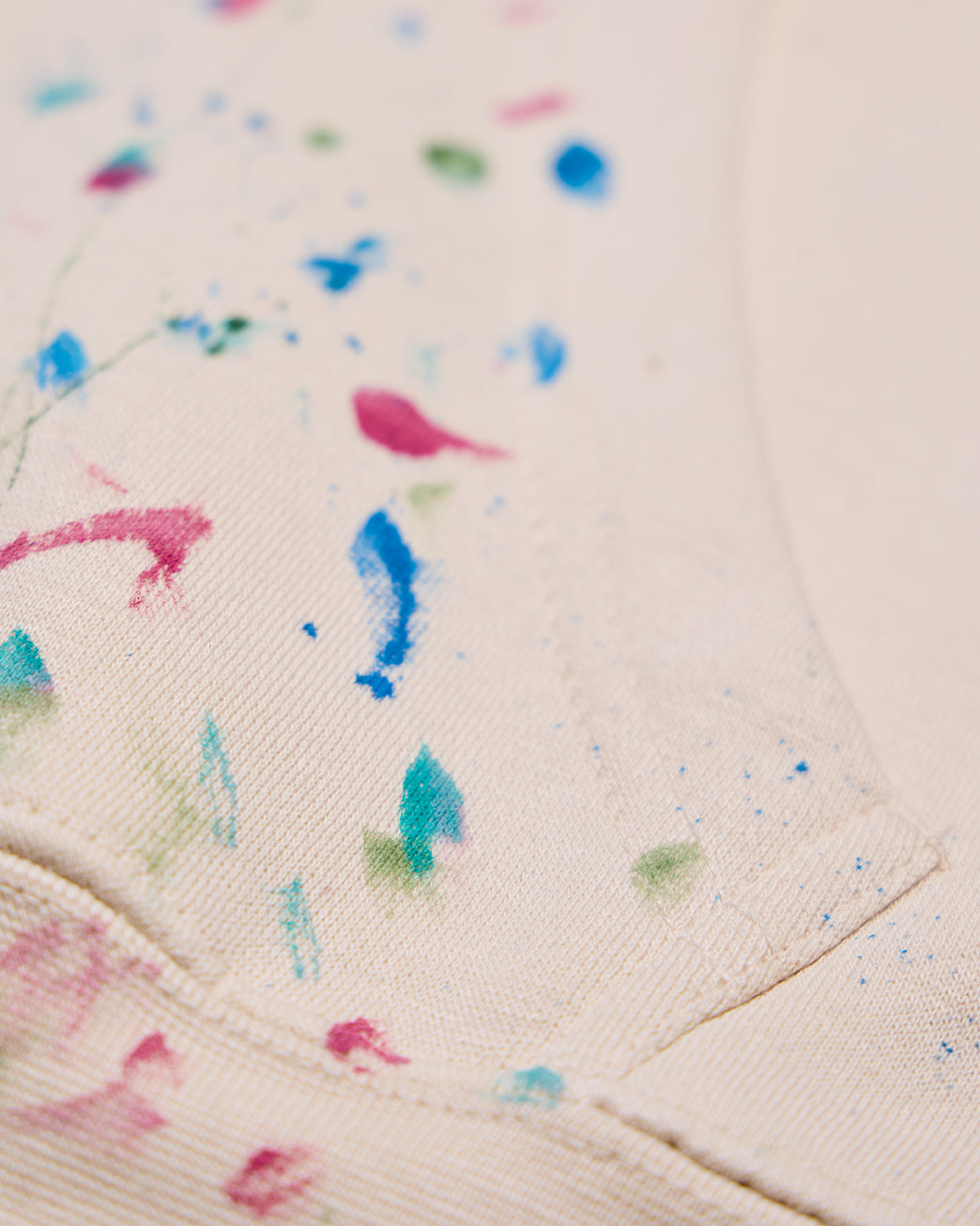 Strawberry Fields HAND PAINTED Hoodie