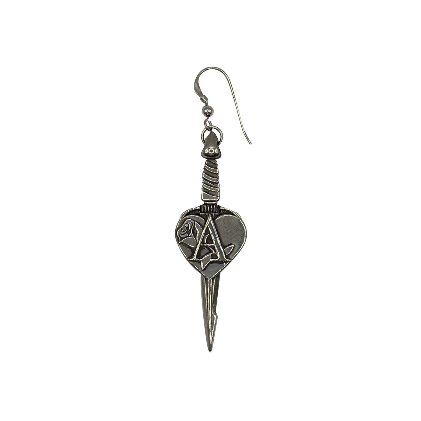 ArtAche Heartache Pendant Earring Silver