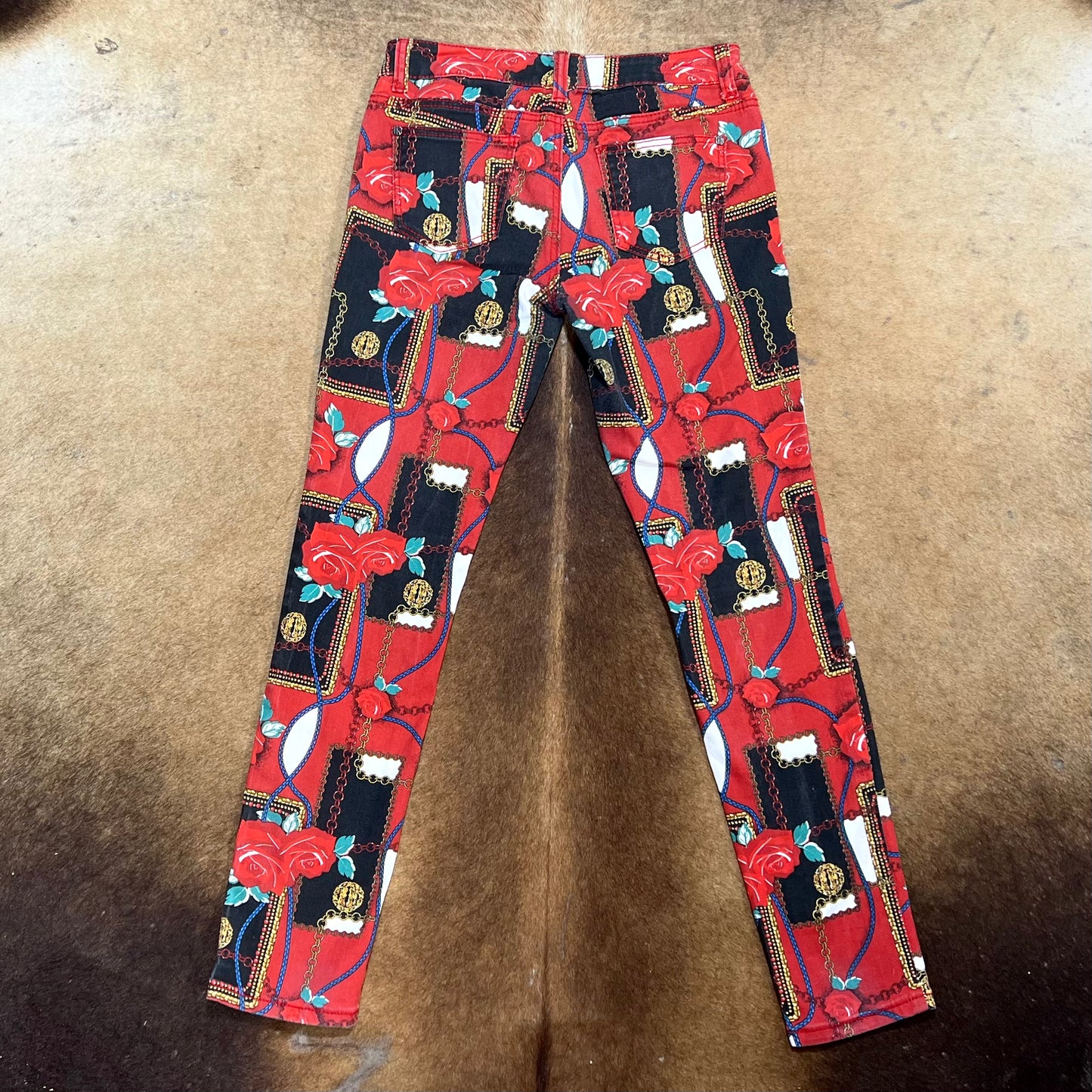 Women's Printed Jeans Size 9