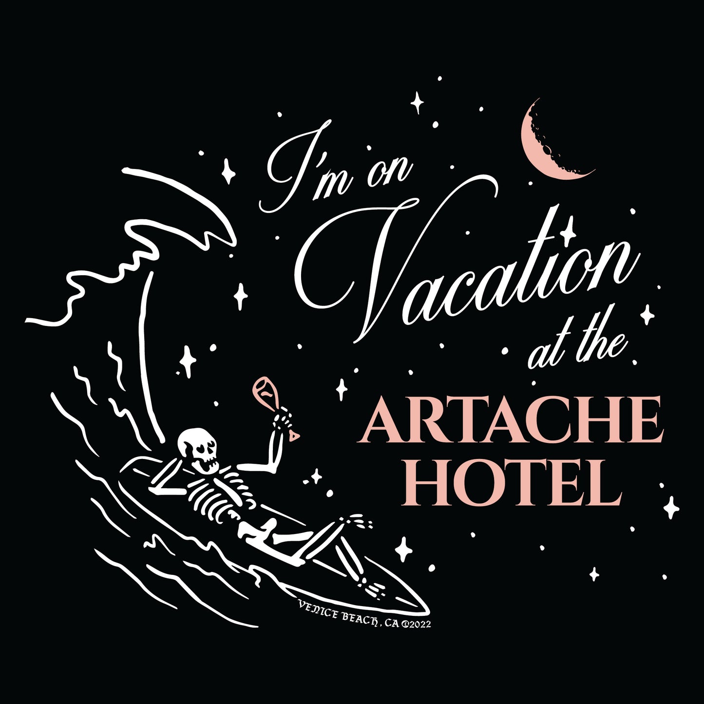 Savage Surfer "On Vacation" T-Shirt
