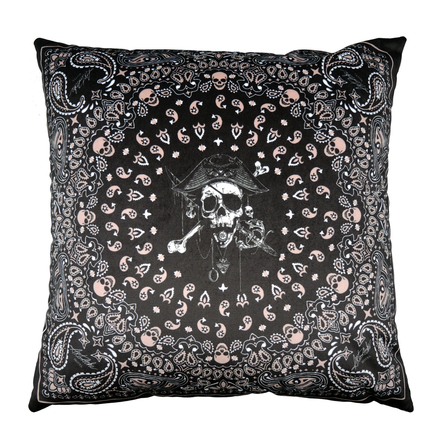 Pirate Bandana Decorative Throw Pillow