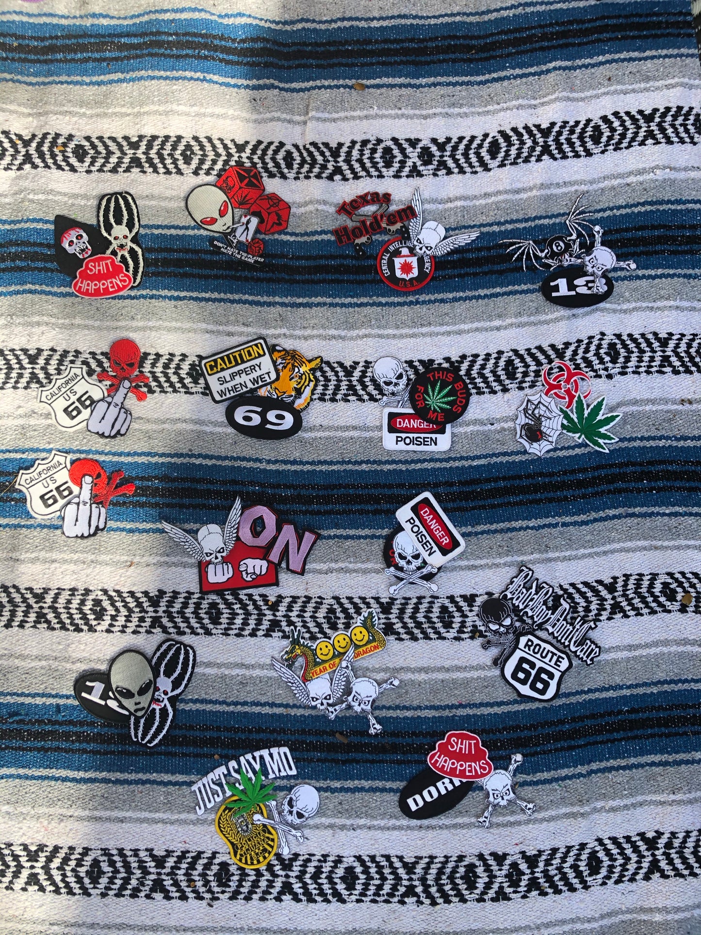 Assorted Vintage Rock & Roll Patches