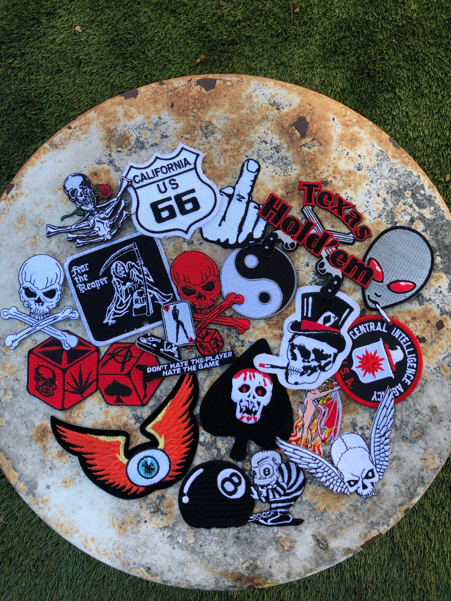 Assorted Vintage Rock & Roll Patches