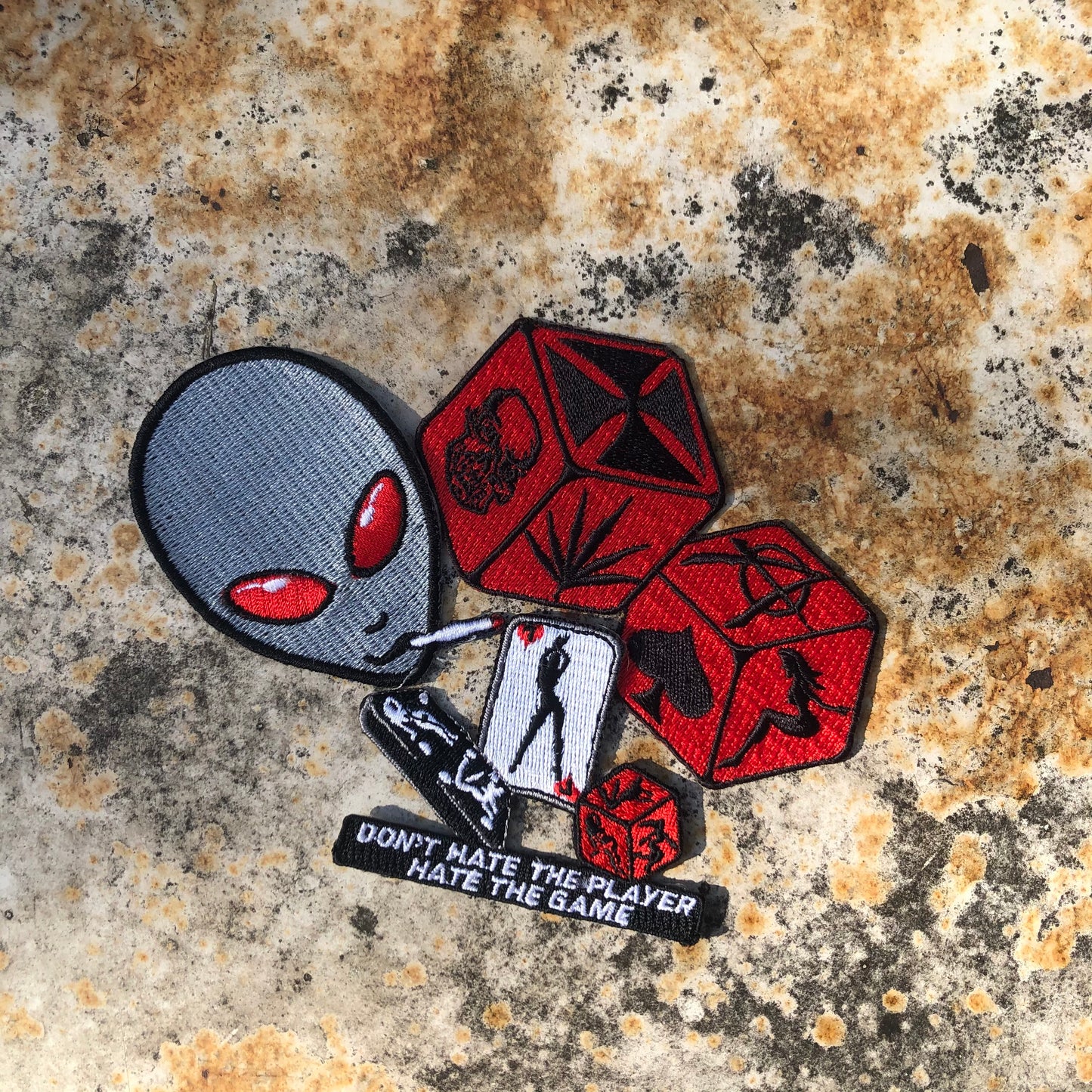 Assorted Vintage Rock & Roll Patches