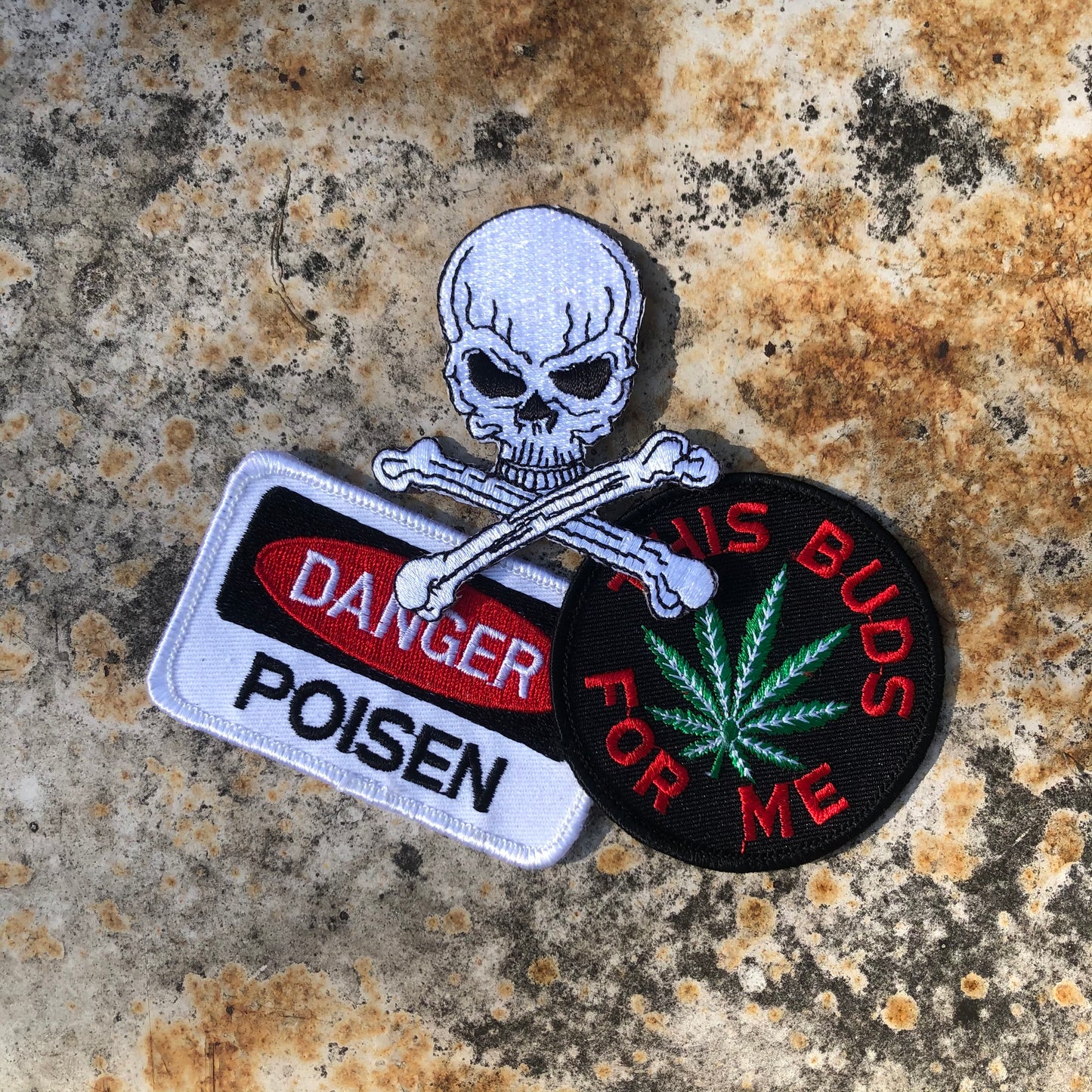 Assorted Vintage Rock & Roll Patches