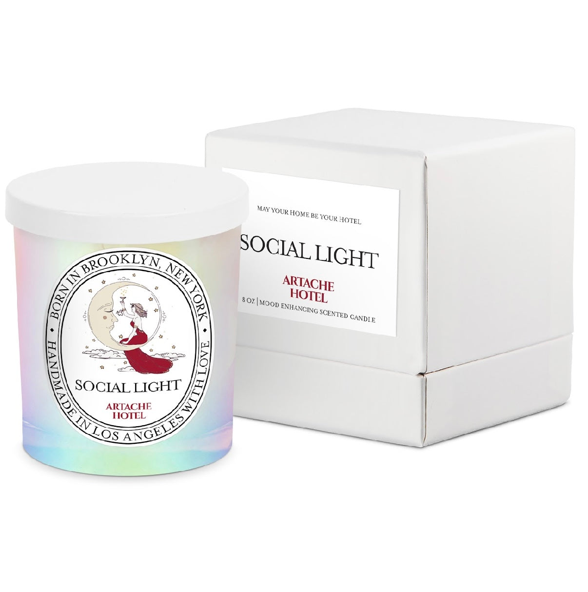 SOCIAL LIGHT Scented Candle - 8 oz
