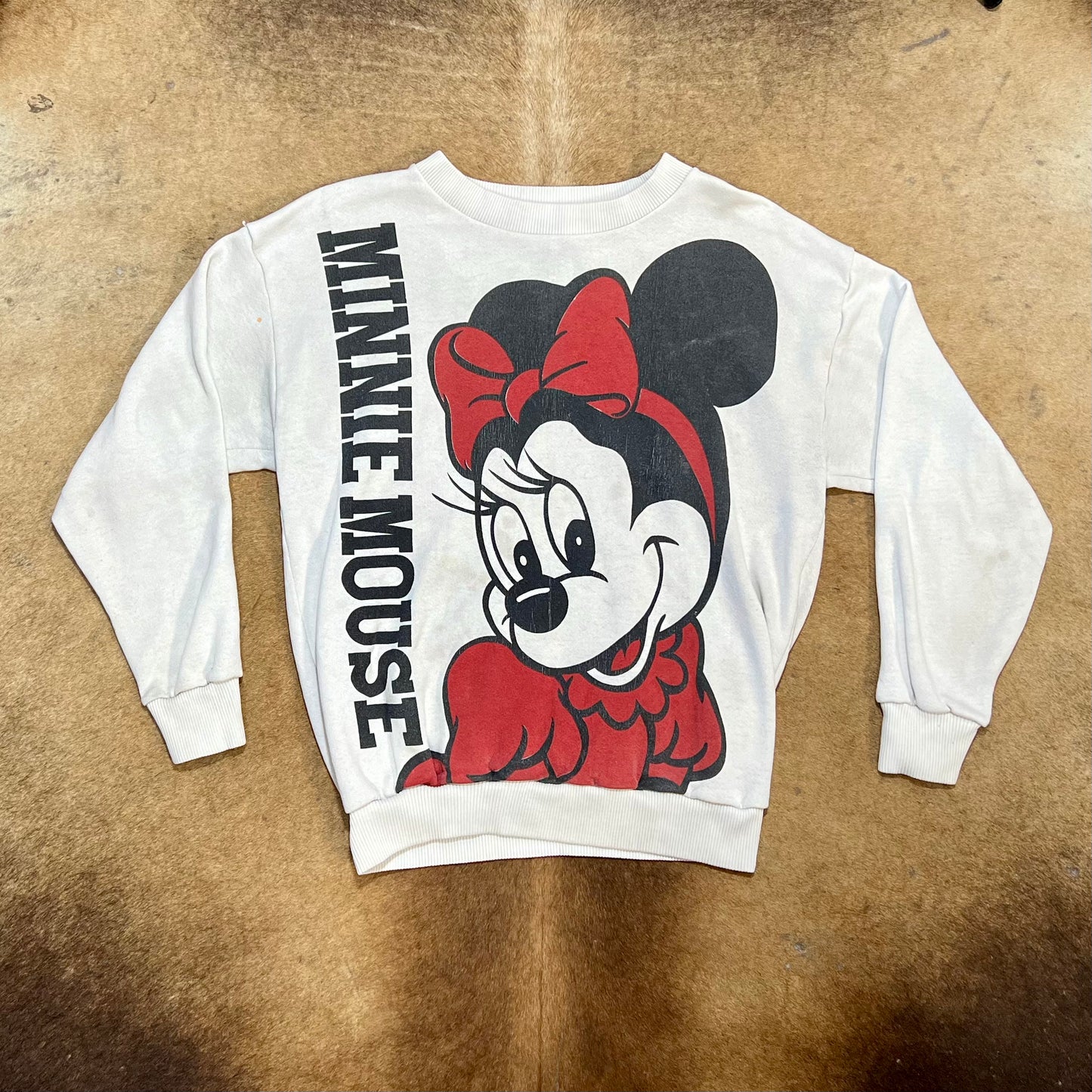 Vintage Minnie Mouse Pull Over - MED