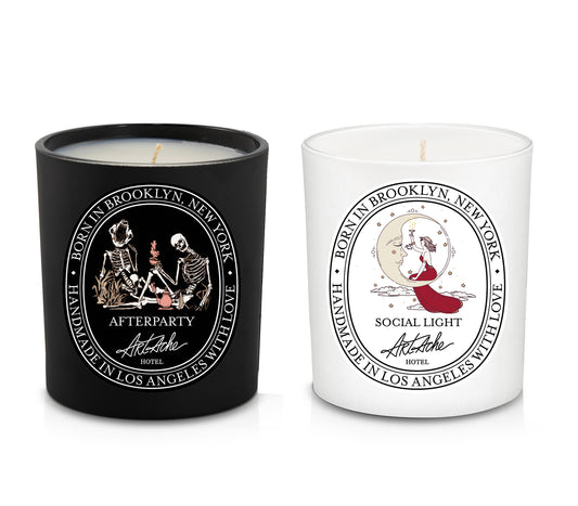 GIFT SET | AFTERPARTY & SOCIAL LIGHT Scented Candles