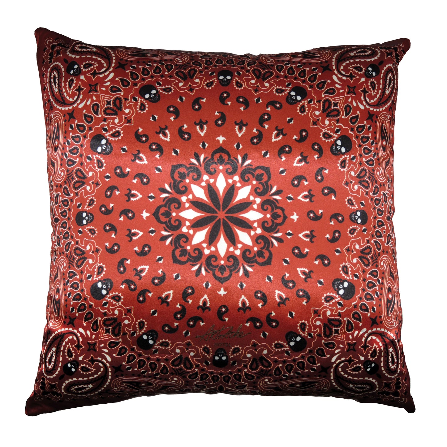 Bandana | Leather Decorative Throw Pillow